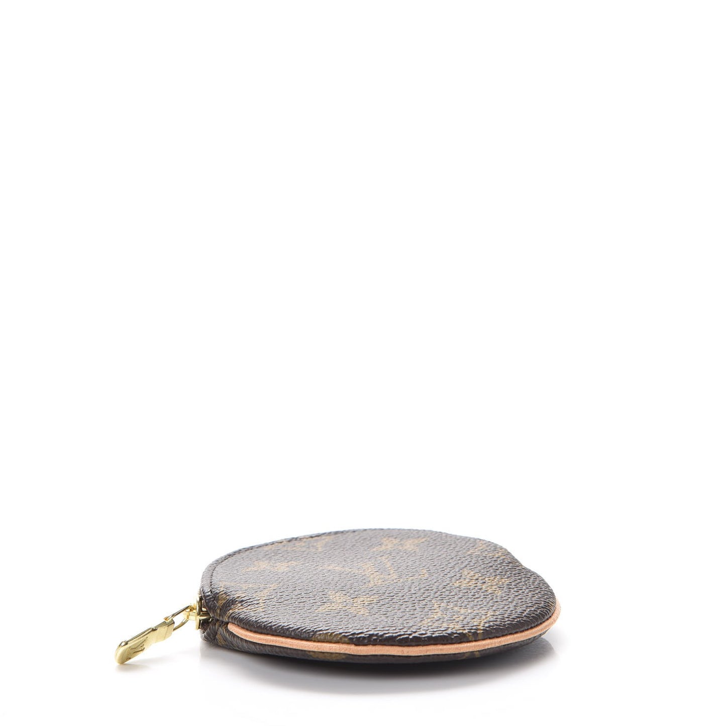 Monogram Round Coin Purse