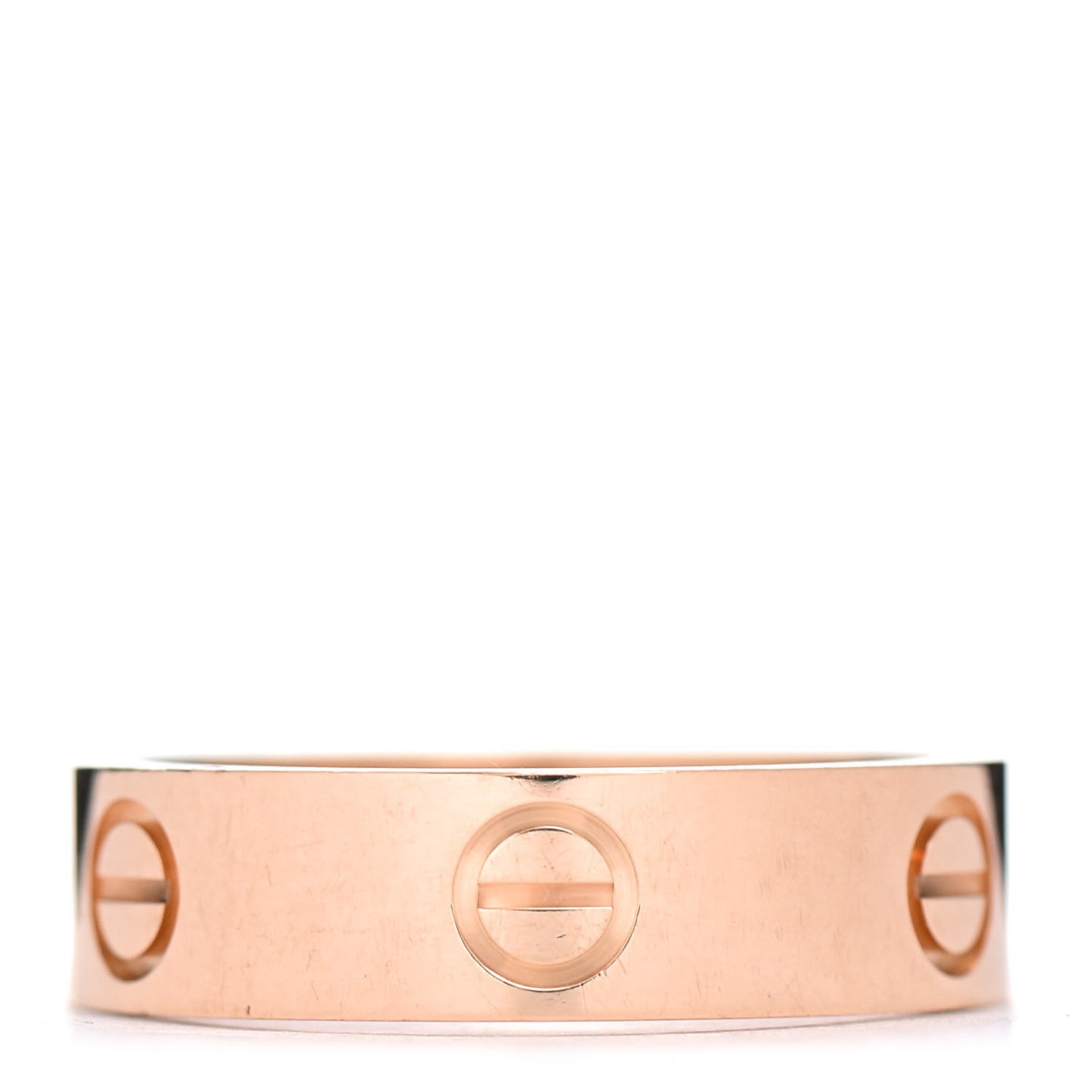 18K Pink Gold 5.5mm LOVE Ring 57 8