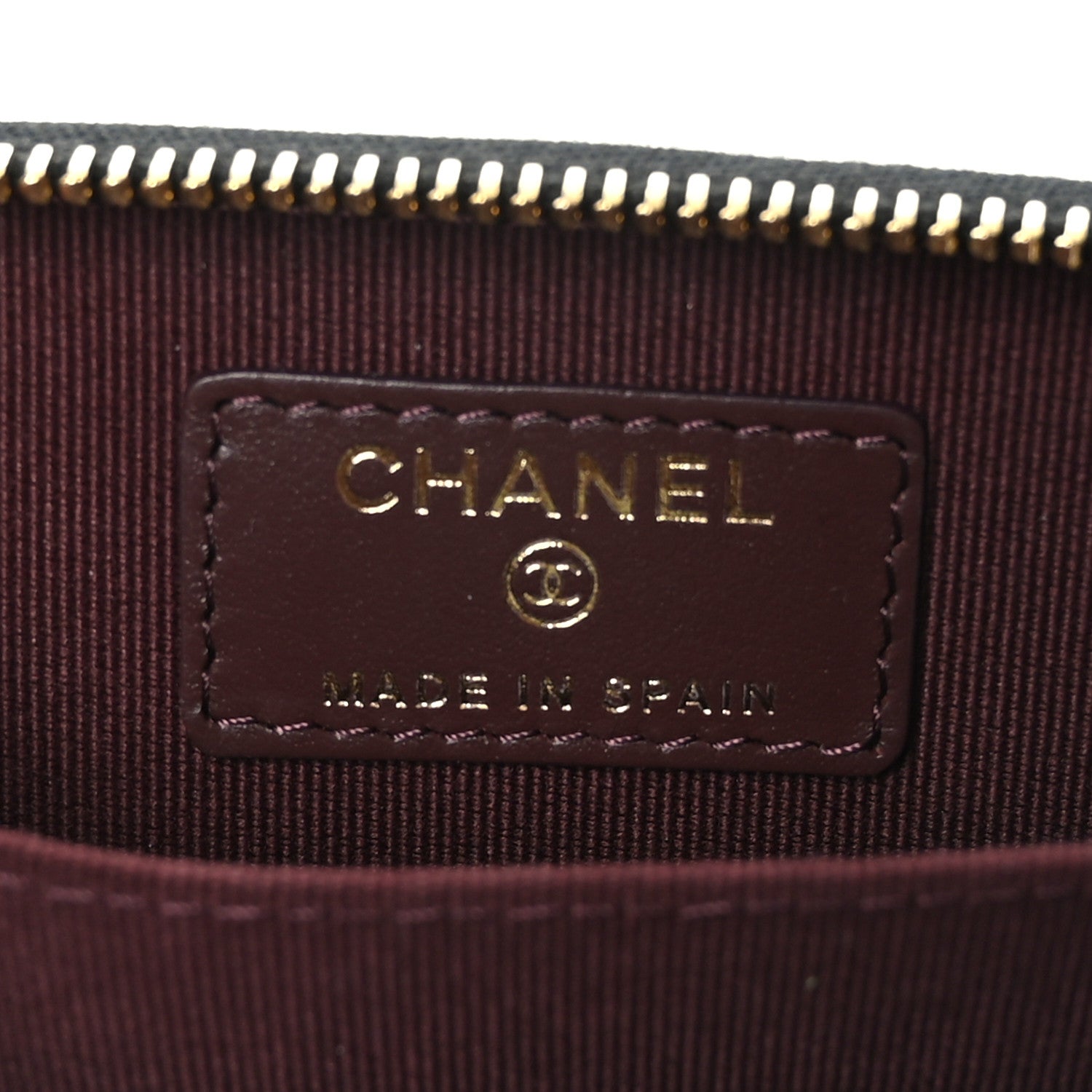 Chanel Caviar Quilted Zip Coin Purse Black 6 of 7