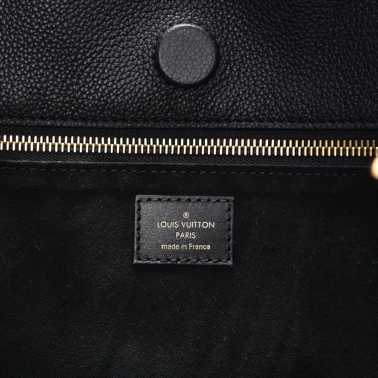 Cuir Orfevre Veau Cachemire Tote W GM Black