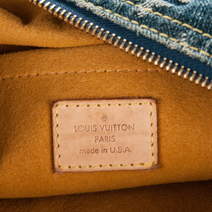 Louis Vuitton Denim Baggy GM Blue 6 of 7
