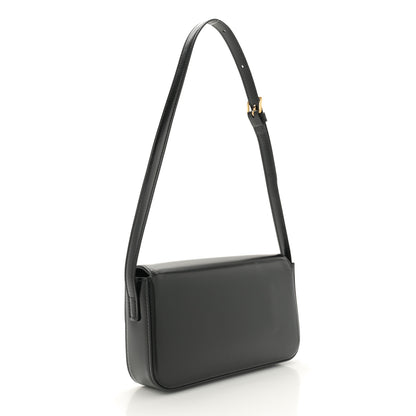 Celine Shiny Calfskin Triomphe Shoulder Bag Black 3 of 14