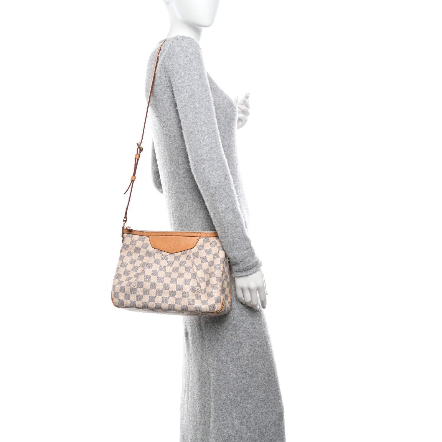 Louis Vuitton Damier Azur Siracusa PM 2 of 11