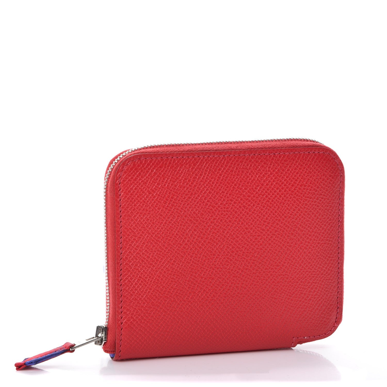 Hermes Epsom Silk'in Compact Wallet Bougainvillea 3 of 7