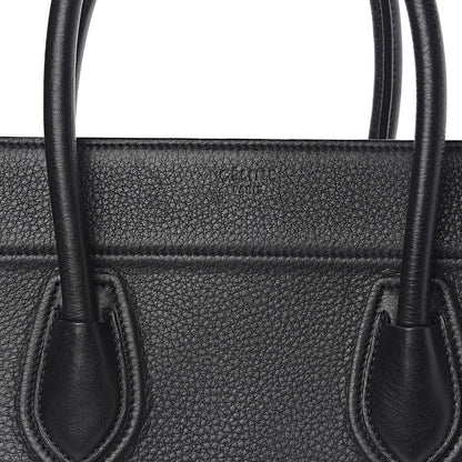 Celine Supple Calfskin Medium Phantom Luggage Black 7 of 16