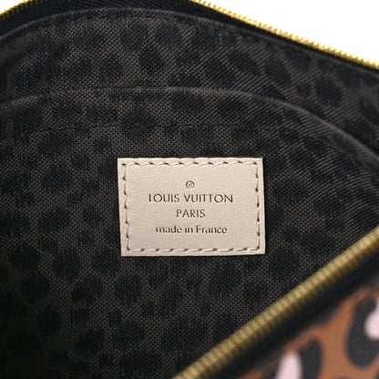 Louis Vuitton Monogram Giant Wild At Heart Neverfull MM Pochette Brown 6 of 6