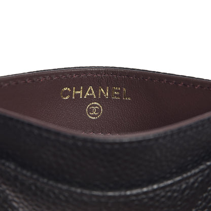 Chanel Caviar Quilted Card Holder Black 6 of 9