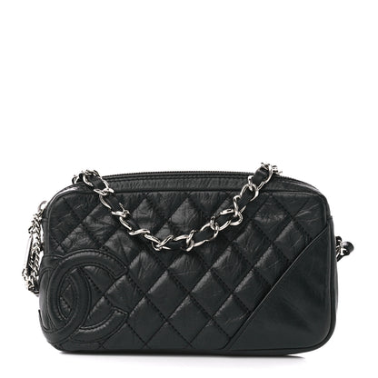 Chanel Aged Calfskin Quilted Cambon Pochette Black 1 of 10