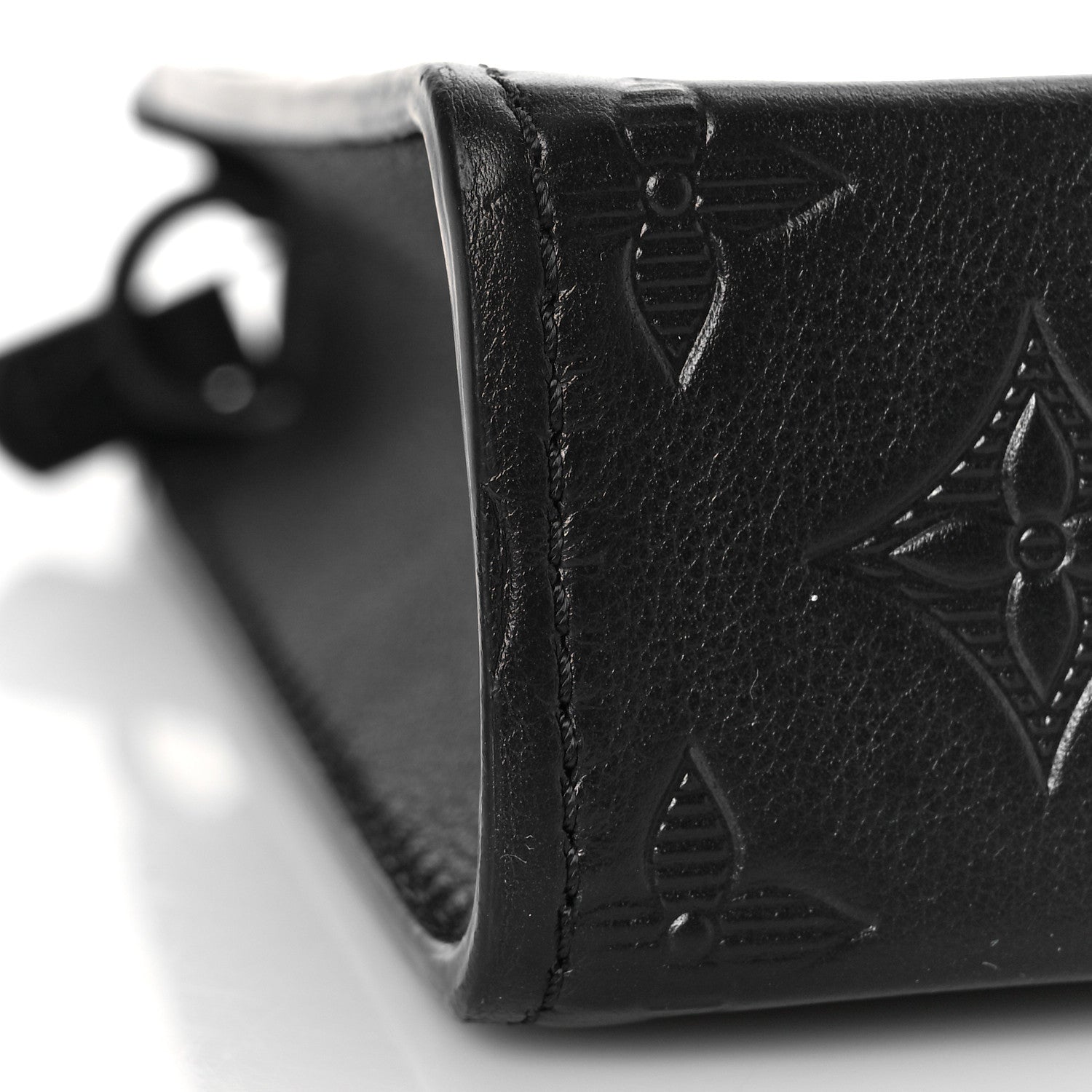Louis Vuitton Calfskin Monogram Shadow Gaston Wearable Wallet 7 of 9