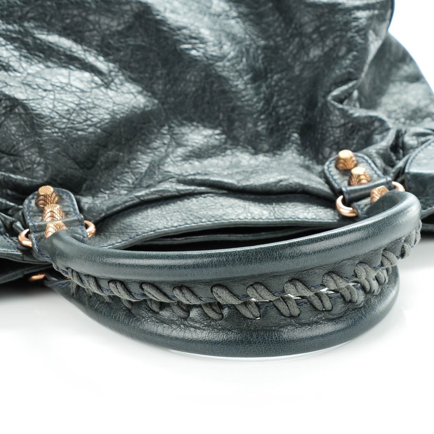 Agneau Giant 12 Rose Gold Hardware Velo Anthracite