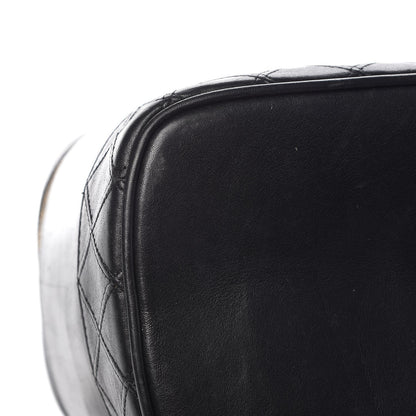 Chanel Lambskin Vanity Cosmetic Case Black 15 of 19