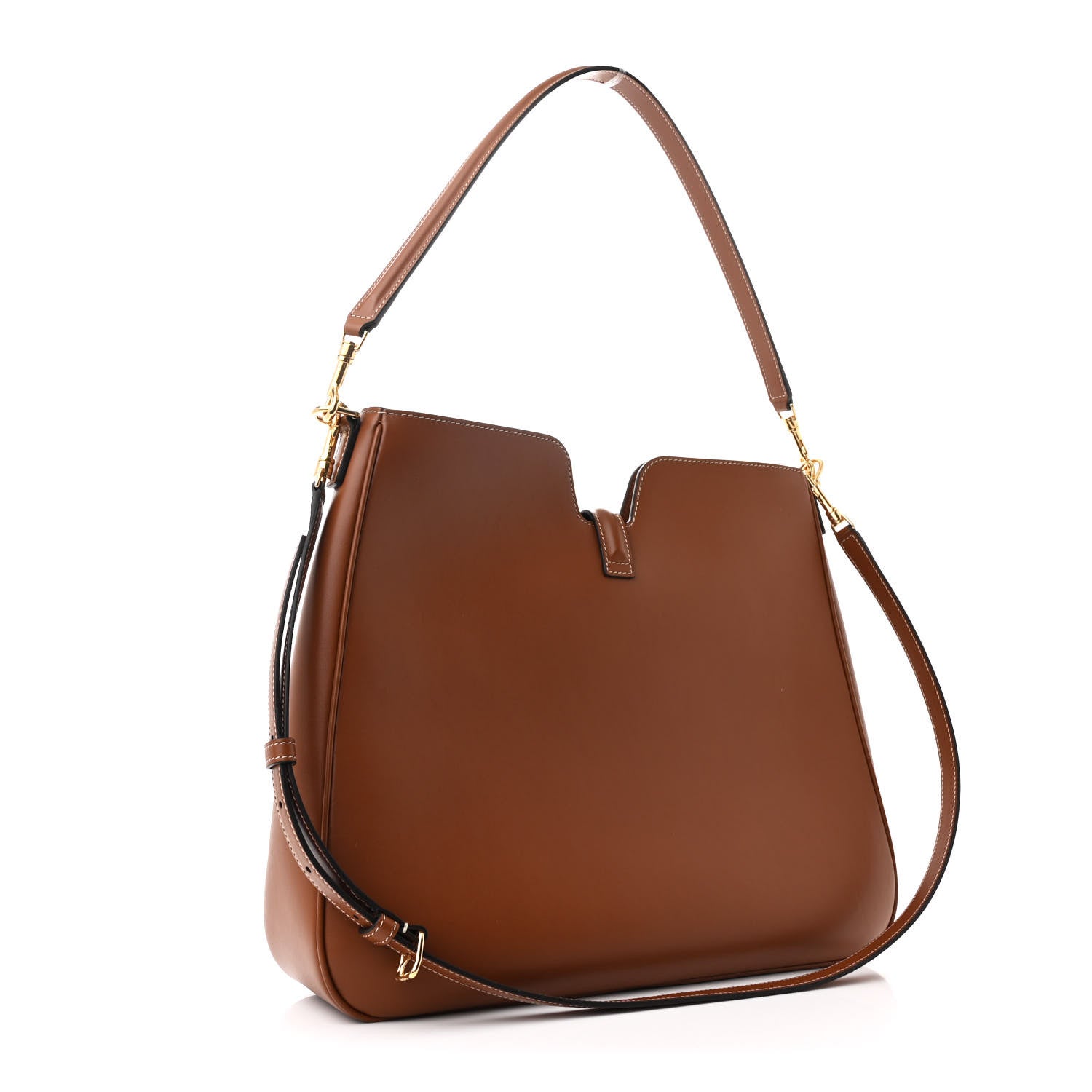 Celine Smooth Calfskin Medium Camille 16 Soft Bag Tan 3 of 11