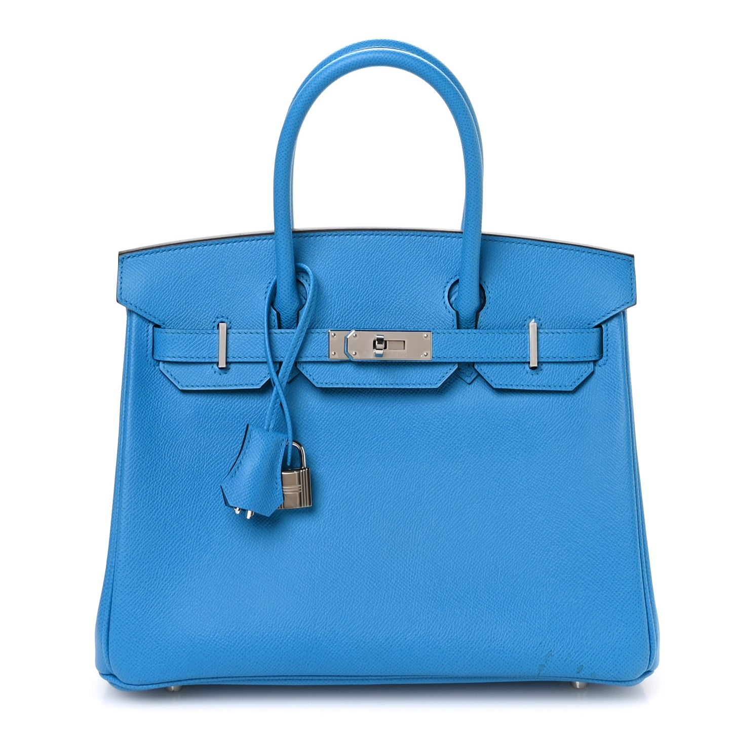 Epsom Birkin 30 Bleu Frida