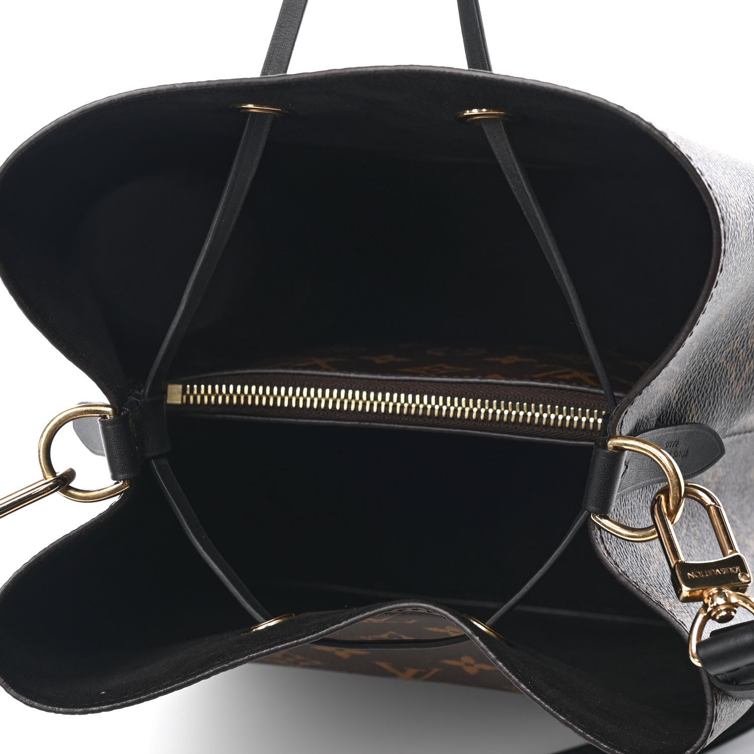 Louis Vuitton Monogram Neonoe MM Black 4 of 4