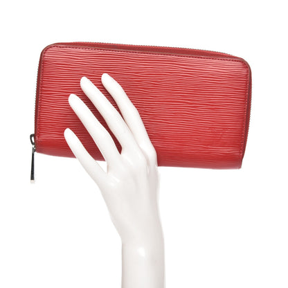Louis Vuitton Epi Zippy Wallet Carmine 2 of 7
