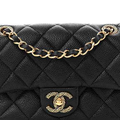 Chanel Grained Lambskin Quilted Mini Flap Black 8 of 11