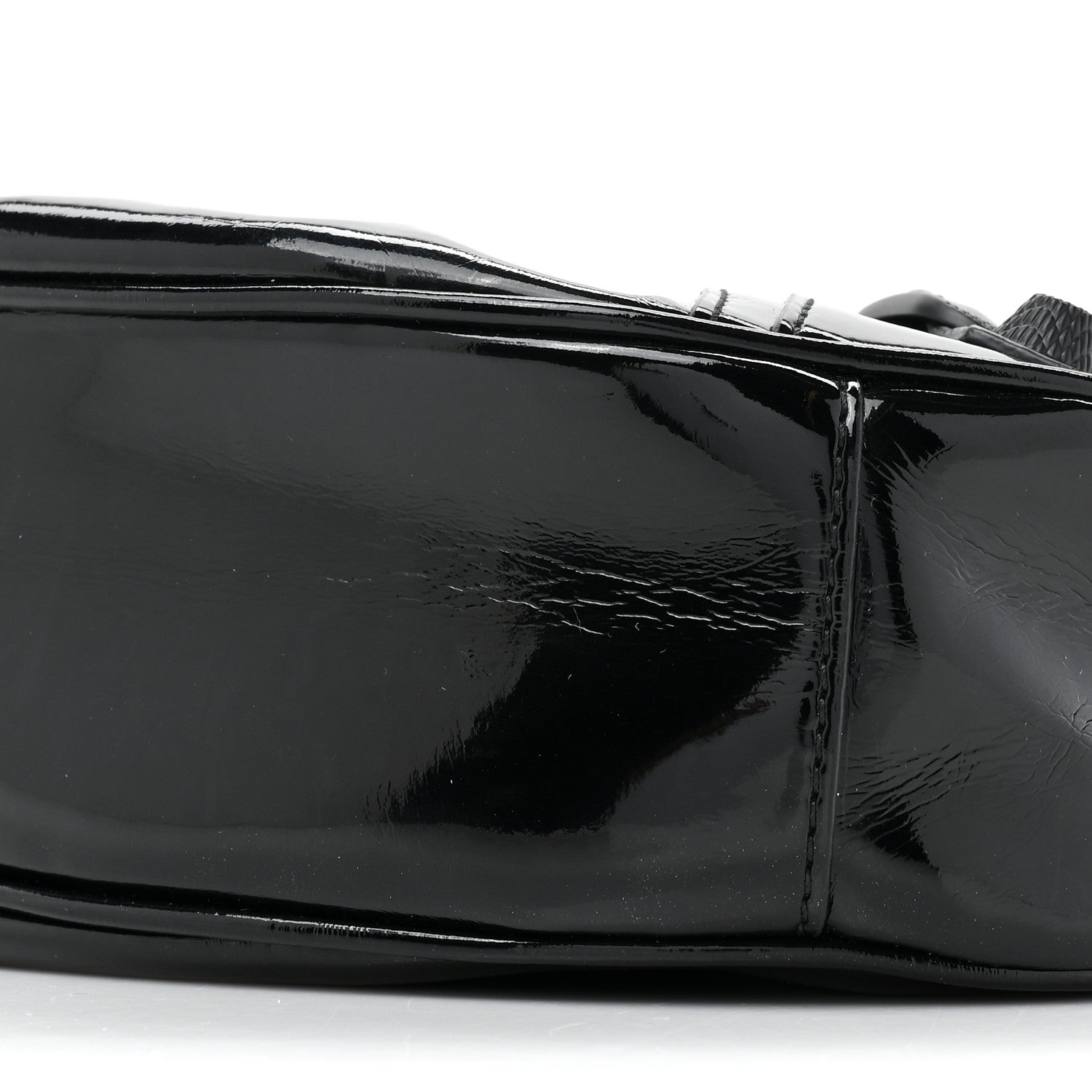Balenciaga Patent Faux Leather Le Cagole Shoulder Bag XS Black 8 of 9