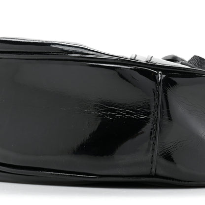 Balenciaga Patent Faux Leather Le Cagole Shoulder Bag XS Black 8 of 9