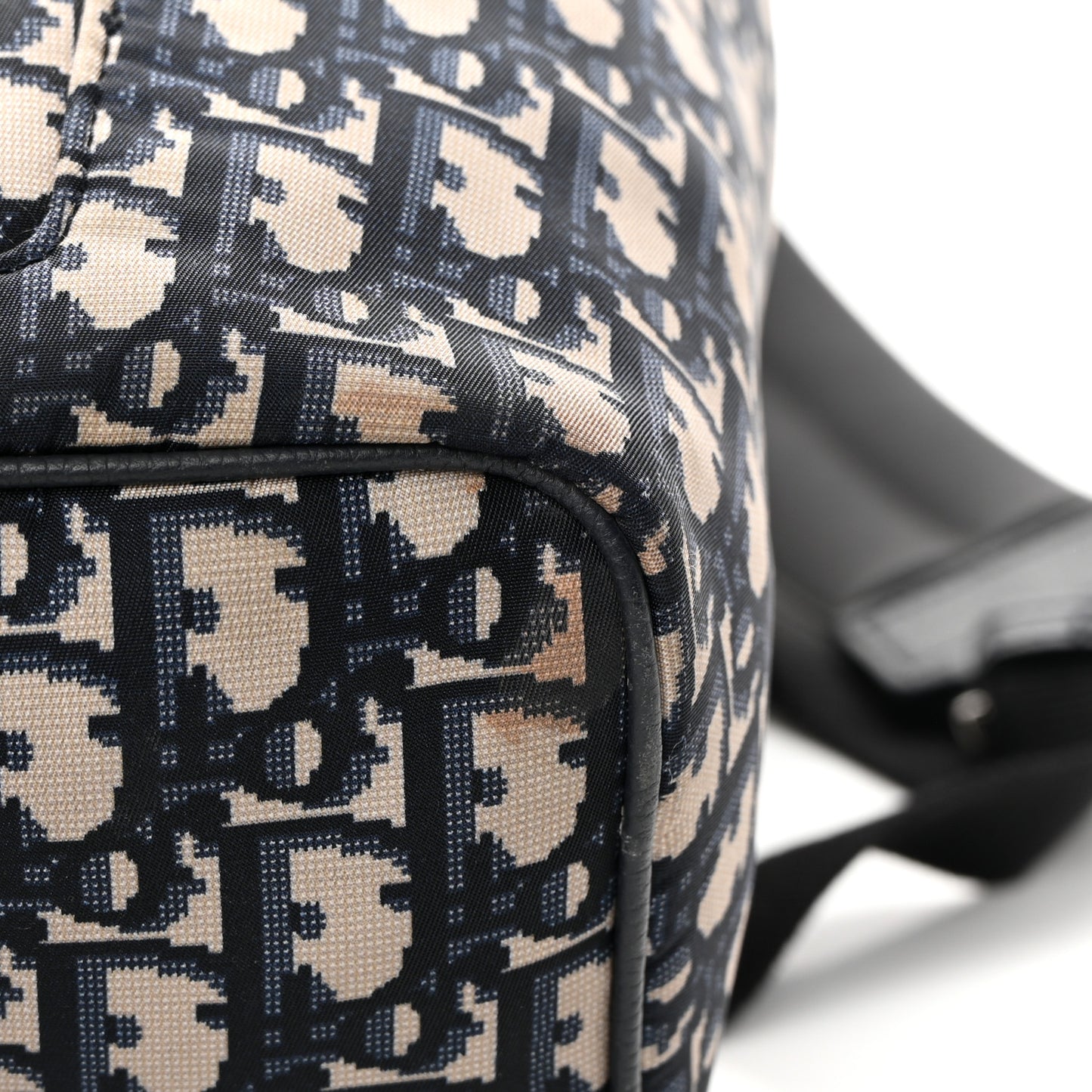 Technical Fabric Oblique Motion Backpack Blue