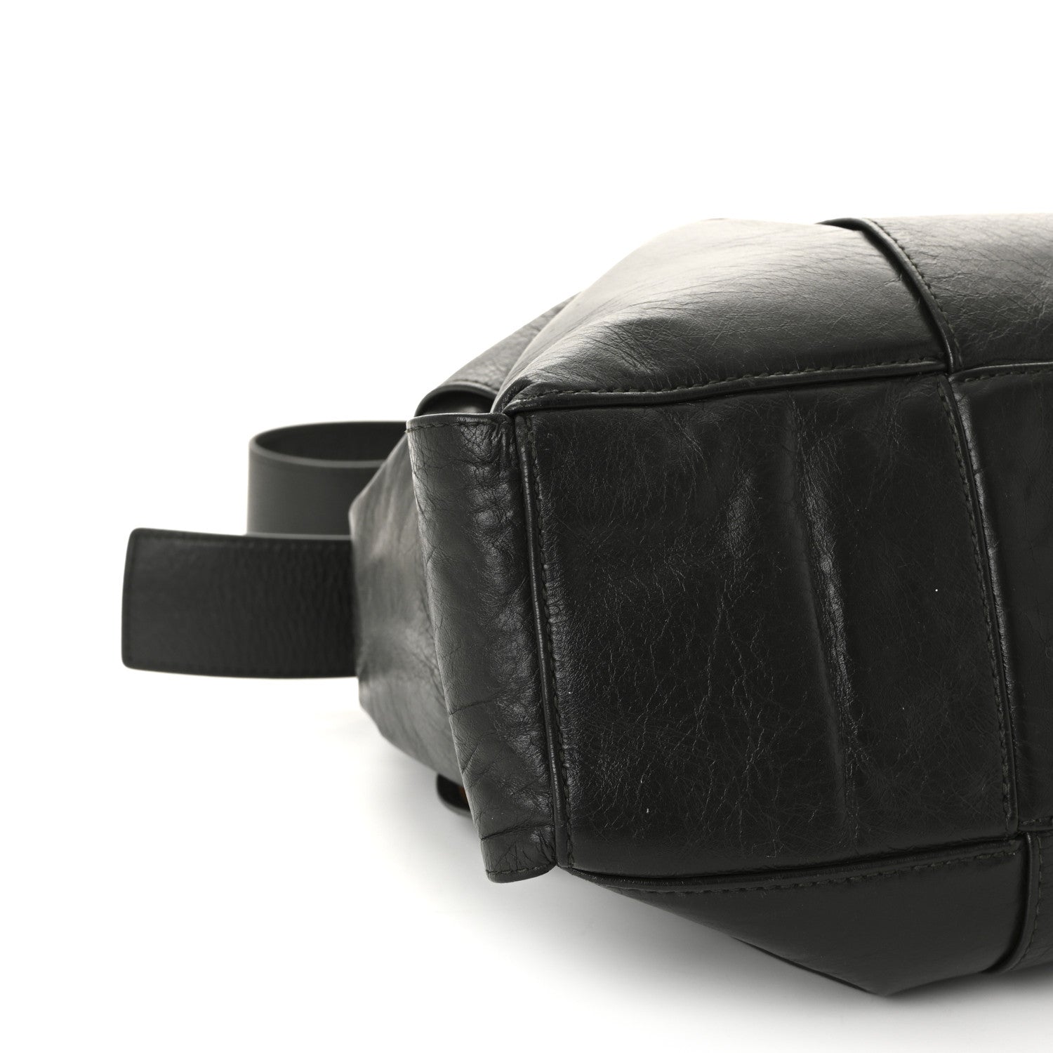 Bottega Veneta Paper Calfskin Maxi Intreccio Medium Arco Camera Bag Camping 8 of 9