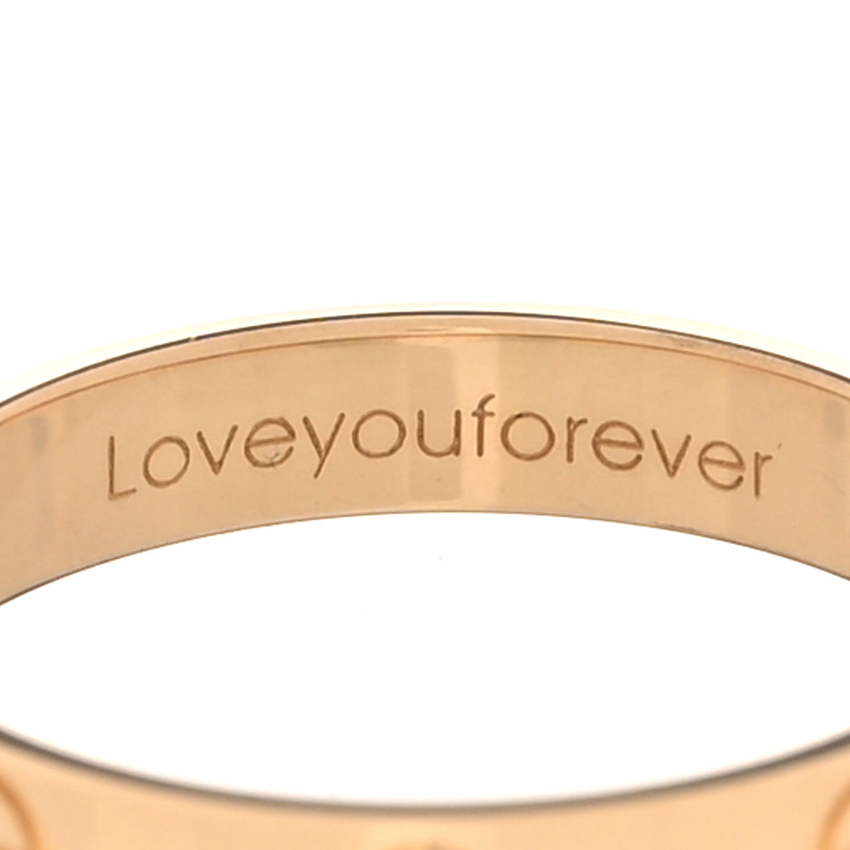 Cartier 18K Yellow Gold 3.5mm LOVE Wedding Band Ring 56 7.5 5 of 6
