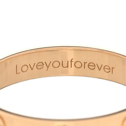 Cartier 18K Yellow Gold 3.5mm LOVE Wedding Band Ring 56 7.5 5 of 6