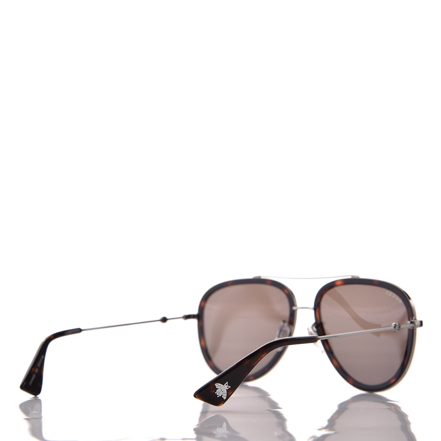 Gucci Aviator Sunglasses GG0062S Tortoise 12 of 16