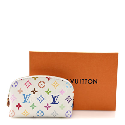 Louis Vuitton LV x TM Monogram Multicolor Cosmetic Pouch PM White 7 of 7