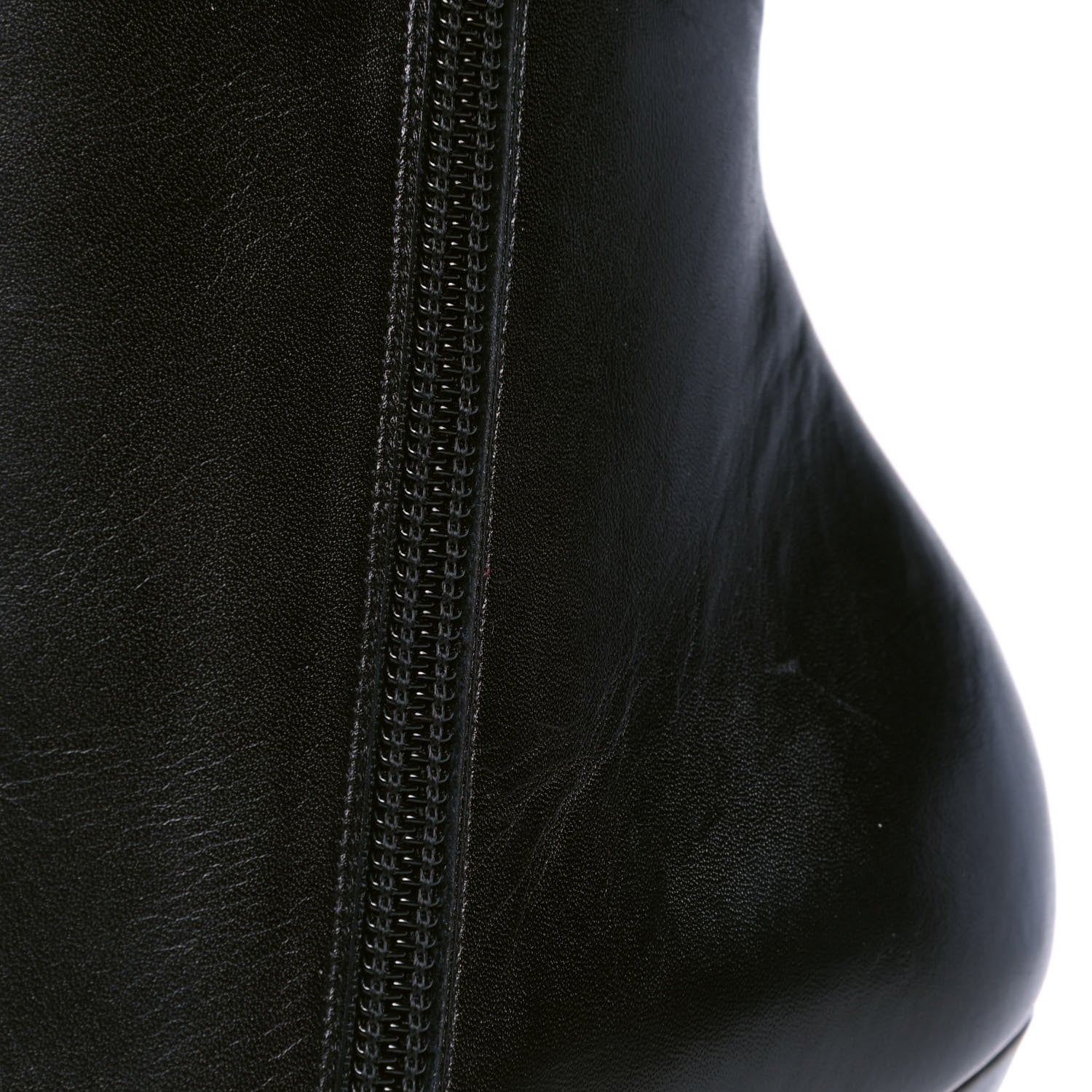 Christian Louboutin Calfskin Calamijane Booty 100 Ankle Boots 37 Black 7 of 7