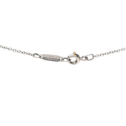 Tiffany Platinum Diamond .17ct Solitaire Pendant Necklace 5 of 5
