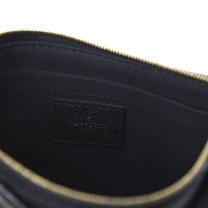 Louis Vuitton Monogram Pallas Clutch Black 5 of 7