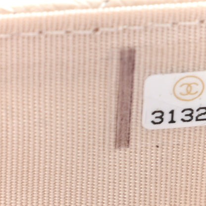 Chanel Caviar Pearl Quilted Coco Candy Wallet Beige 8 of 10