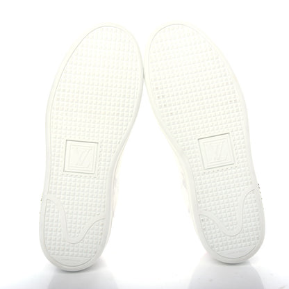 Louis Vuitton Technical Fabric Calfskin Frontrow Sneakers 35.5 Pink 6 of 12
