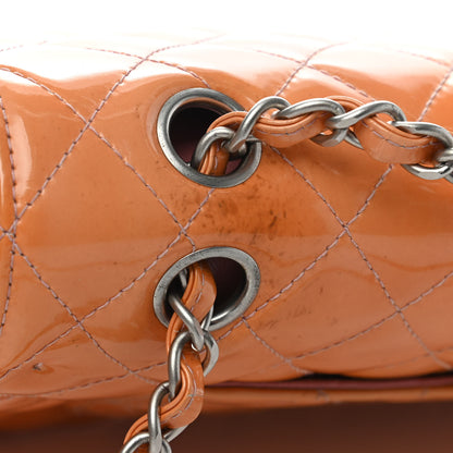 Chanel Patent Quilted Medium Double Flap Pink 5 of 5