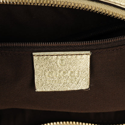 Gucci Monogram Large D Gold Hobo Gold 8 of 9
