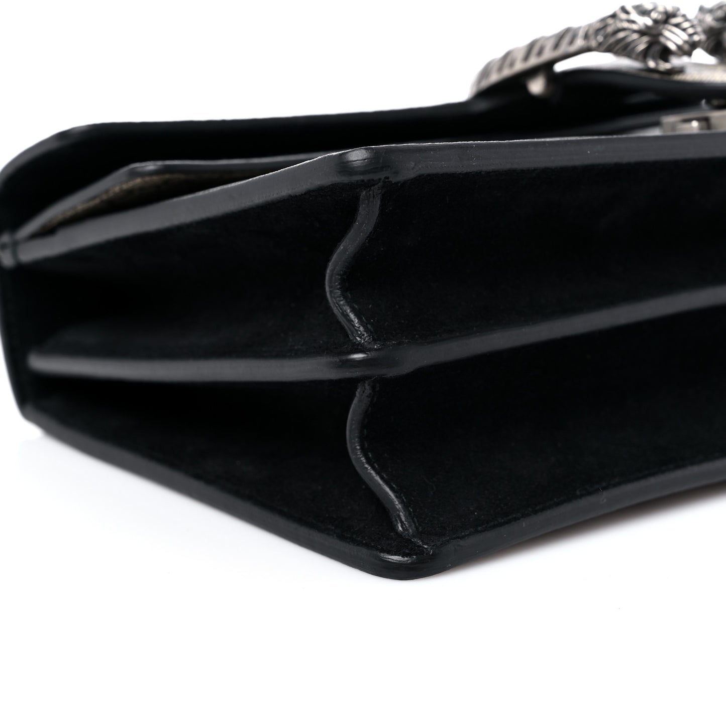GG Supreme Monogram Small Dionysus Shoulder Bag Black