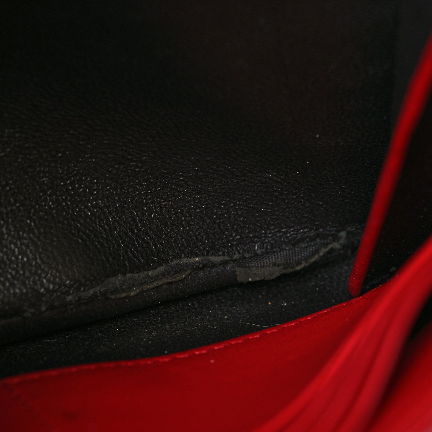 Saint Laurent Lambskin Y Quilt Monogram Large Loulou Flap Wallet Rouge Eros 8 of 11