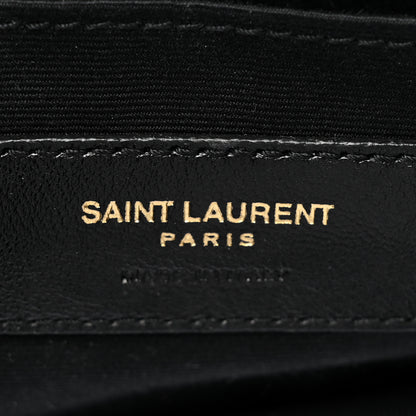 Saint Laurent Shearling Monogram Lou Belt Bag Beige 6 of 9