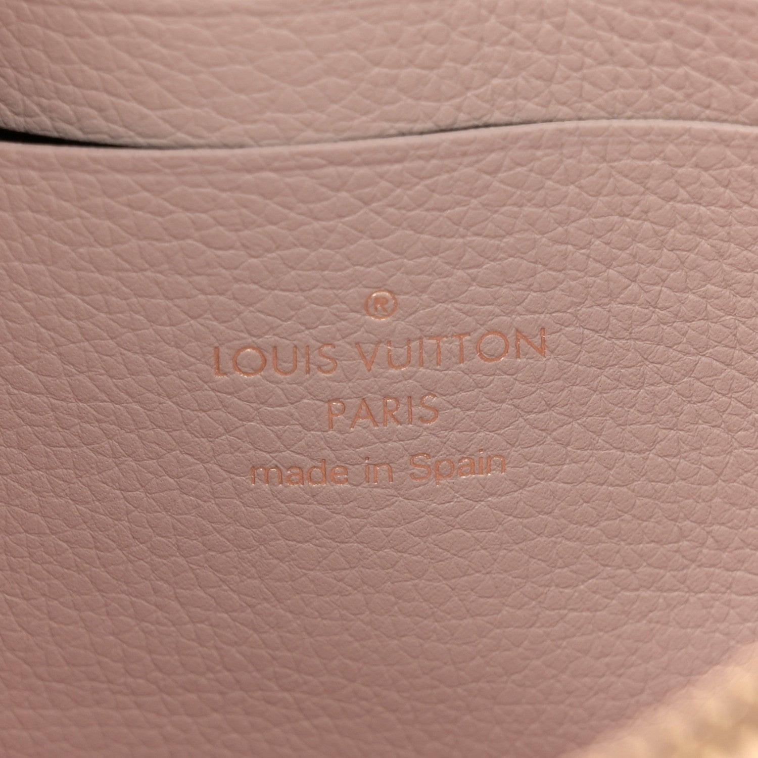 Louis Vuitton Soft Calfskin My Lockme Chain Pochette Greige 6 of 12