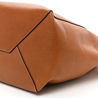 Celine Smooth Calfskin Medium Belt Cabas Phantom Brown 7 of 15