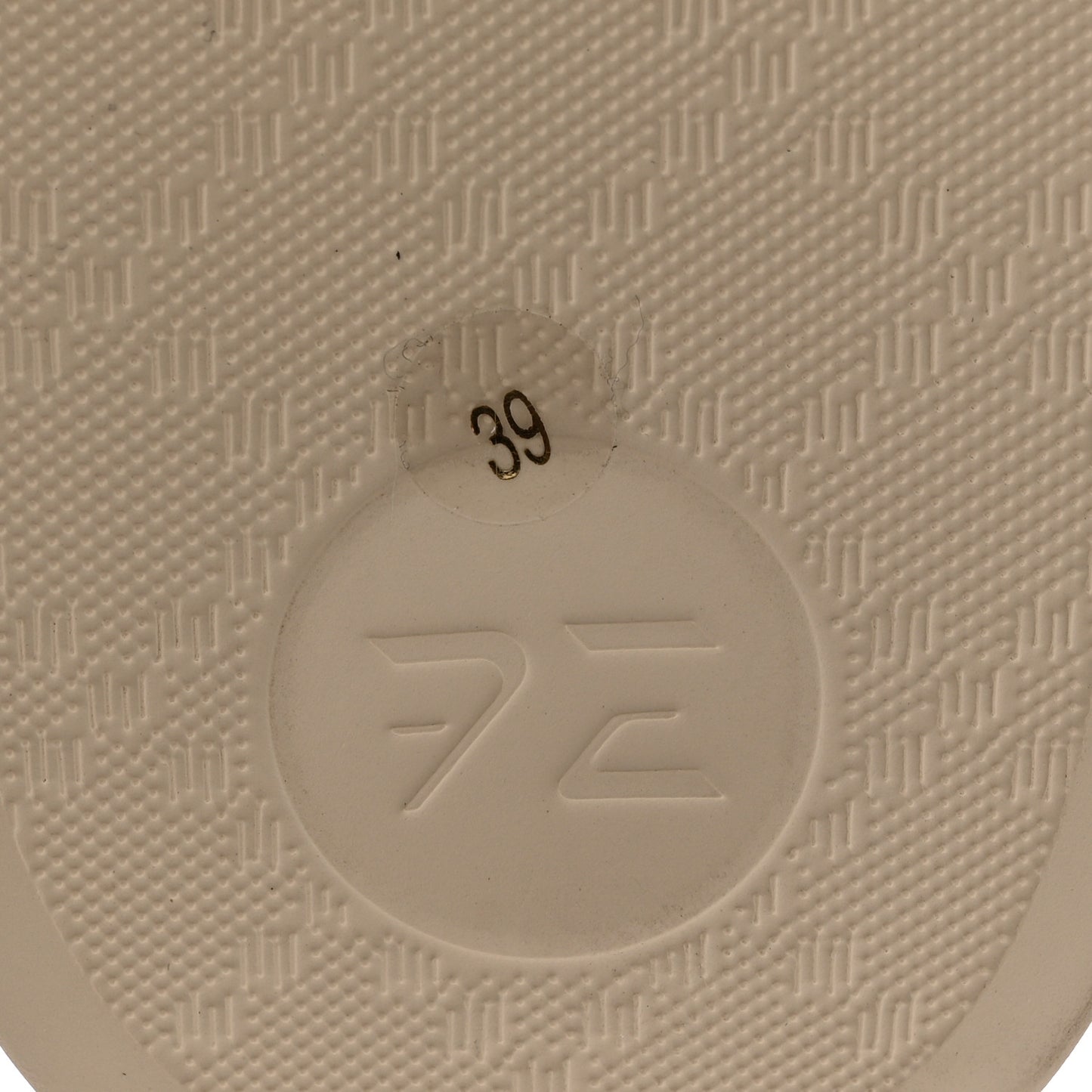 Microguccissima Slide Sandals 39 Ivory