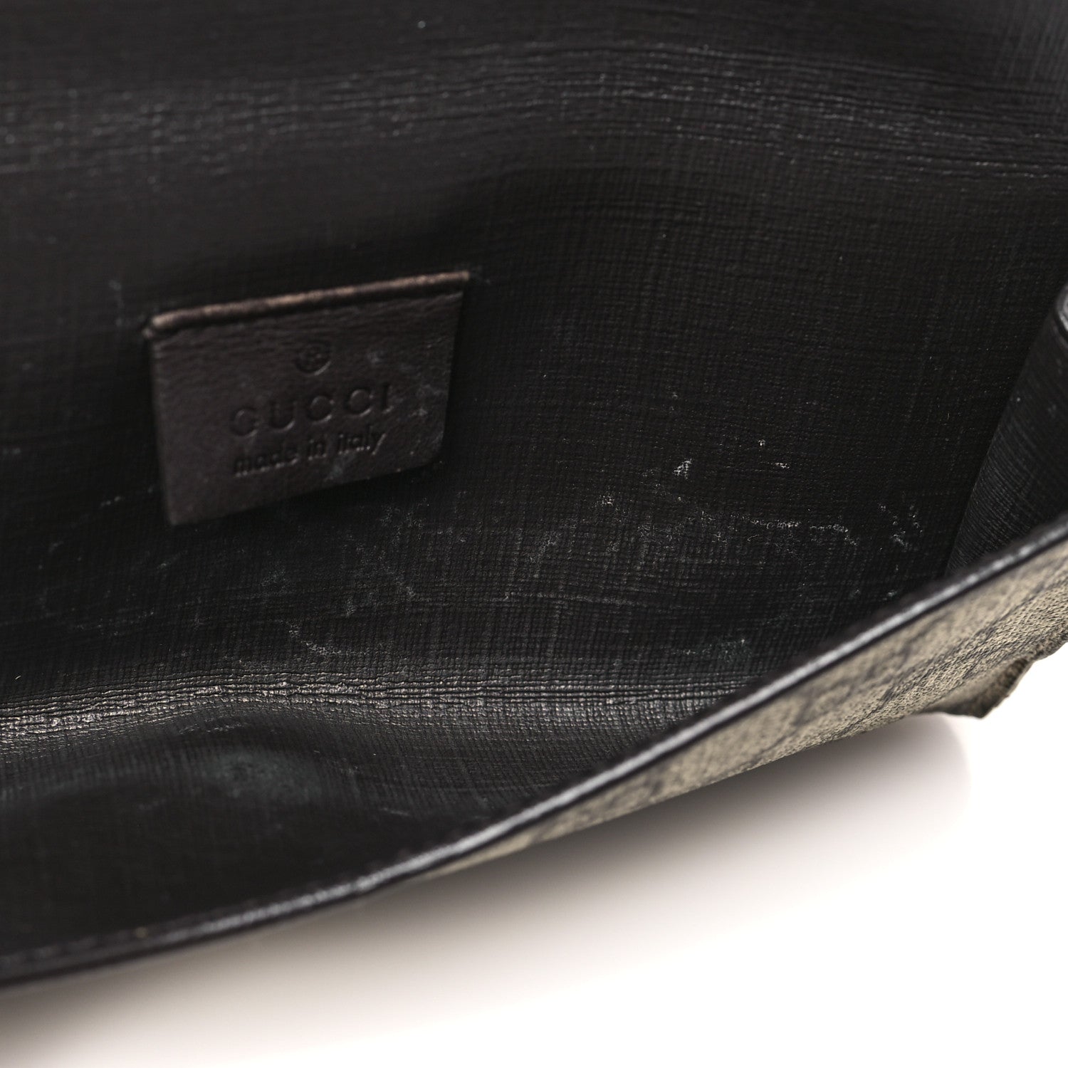 Gucci GG Supreme Monogram Continental Flap Wallet Beige 11 of 13