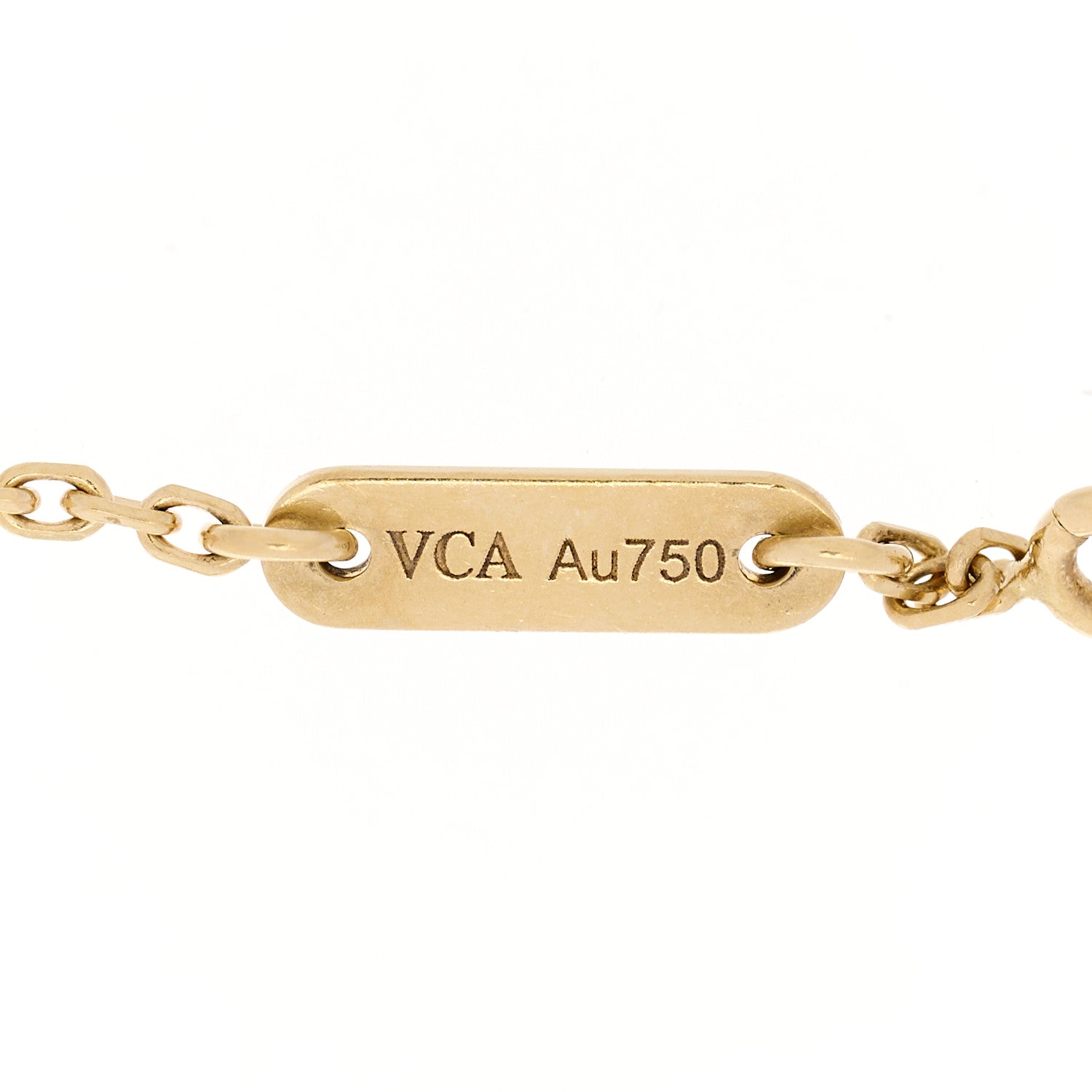Van Cleef & Arpels 18K Yellow Gold Mother of Pearl Sweet Alhambra Butterfly Bracelet 5 of 6