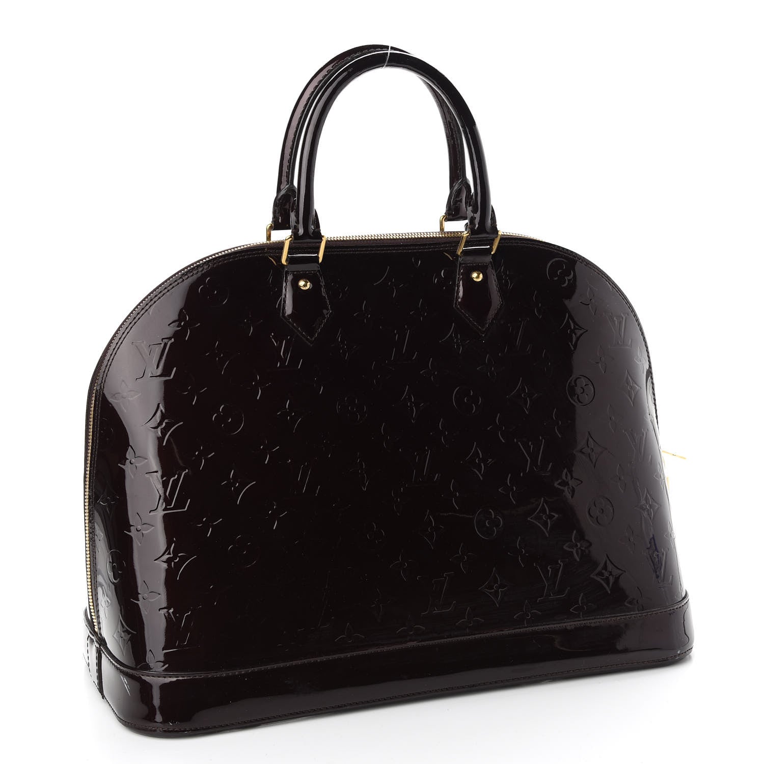 Louis Vuitton Vernis Alma GM Amarante 3 of 11