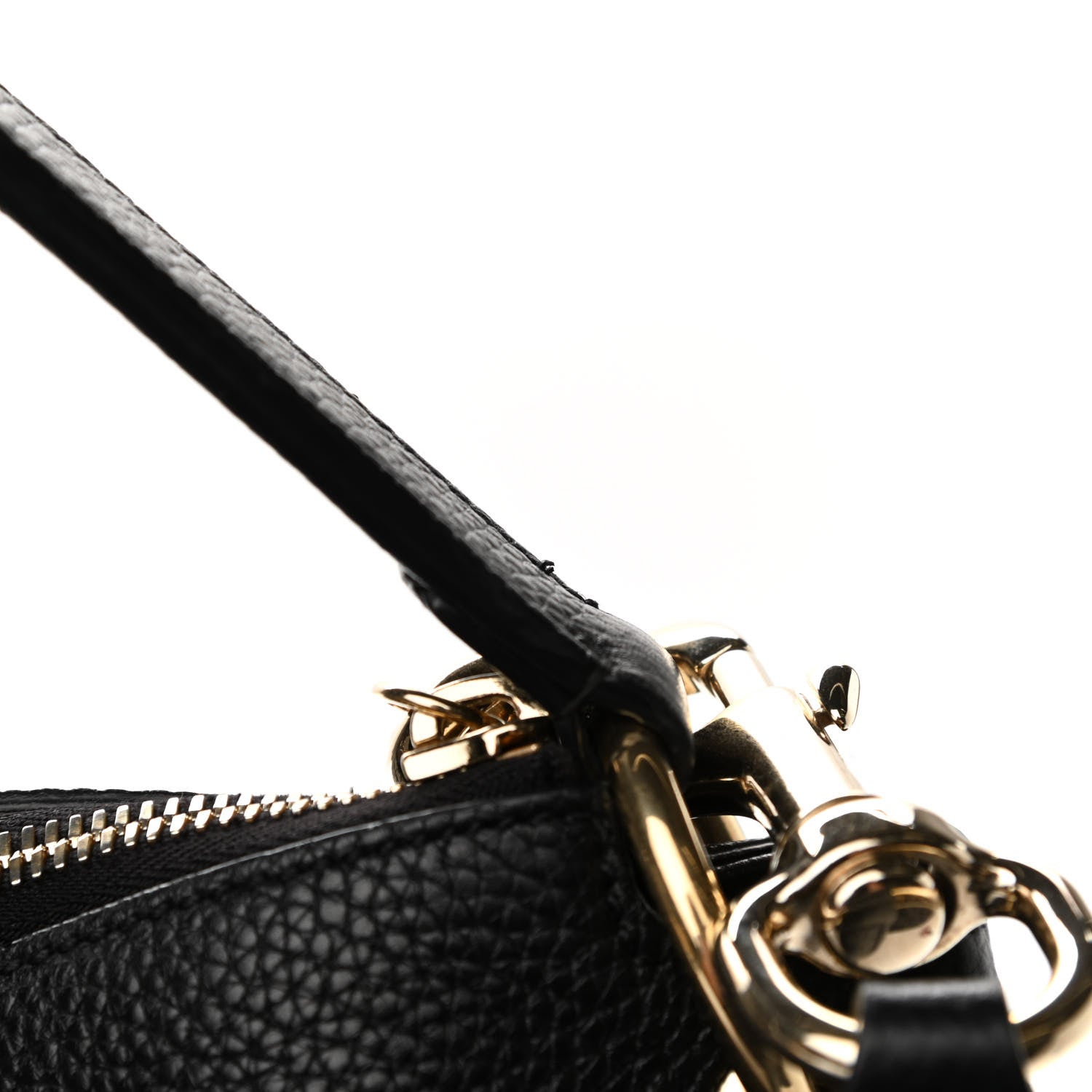 Gucci Pebbled Calfskin Large Soho Hobo Black 11 of 12