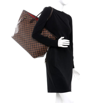 Louis Vuitton Damier Ebene Neverfull GM 2 of 17