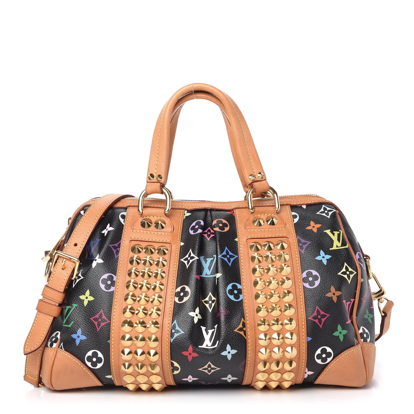 Monogram Multicolor Courtney MM Black