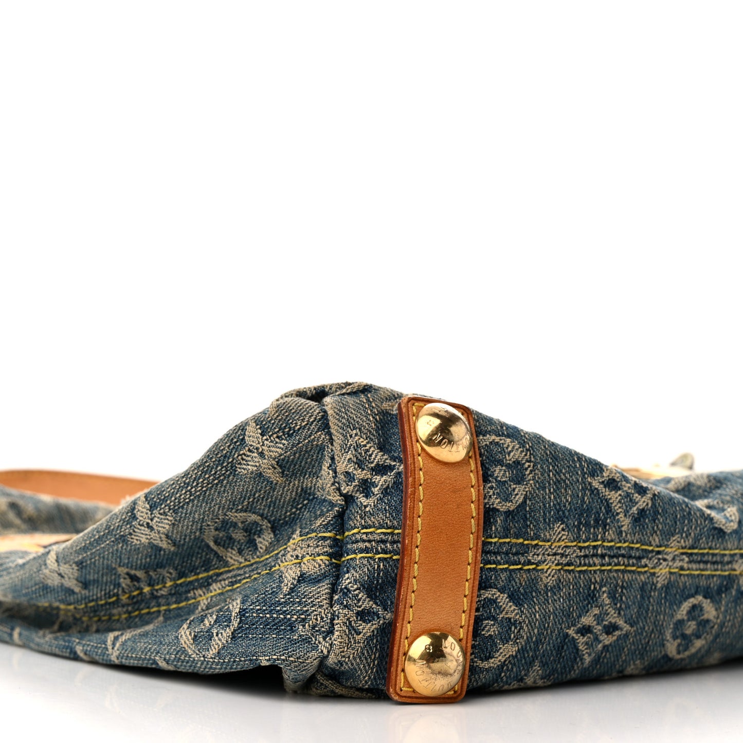 Monogram Denim Baggy PM Blue