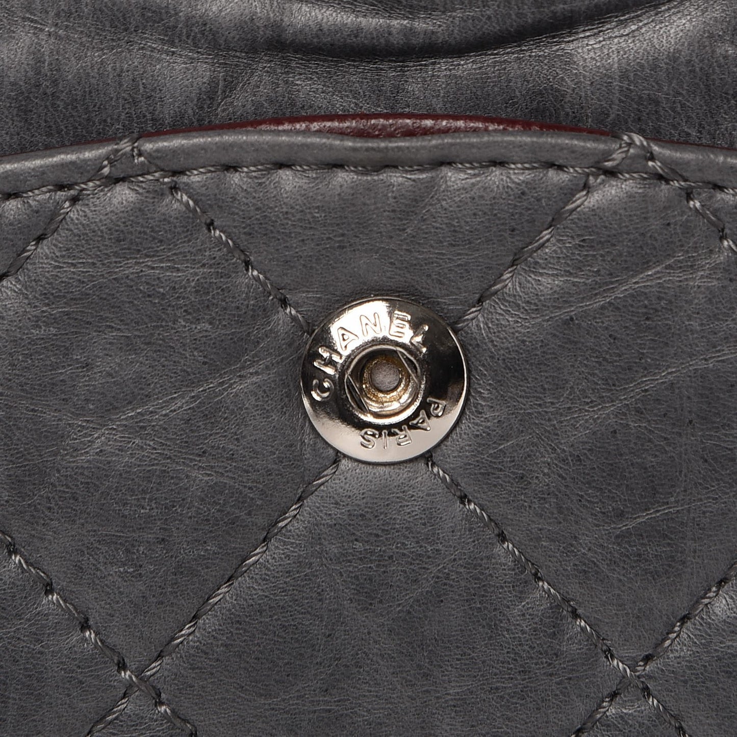 Aged Calfskin Quilted 50th Anniversary 2.55 Reissue Flap 226 Grey
