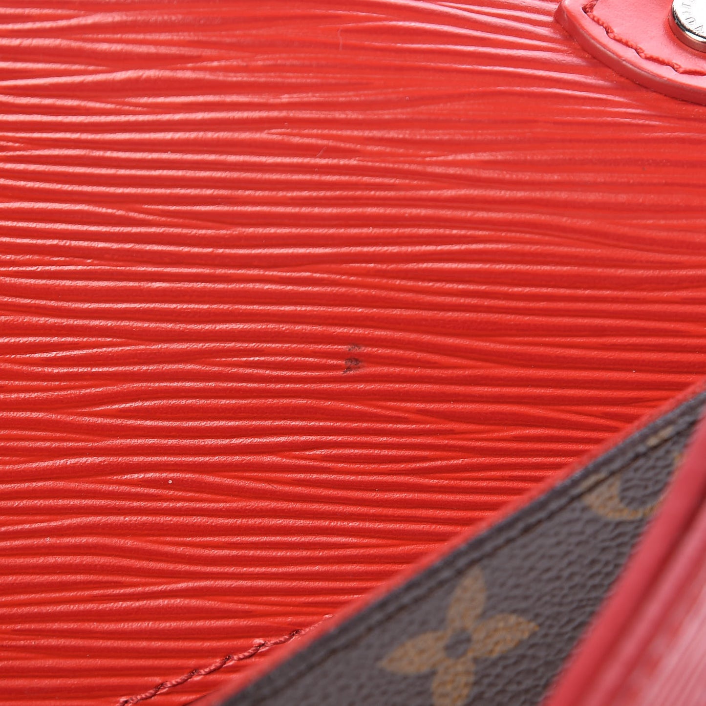 Monogram Epi Saint Michel Coquelicot